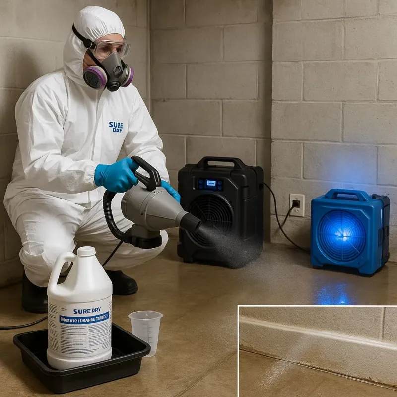 Sanitization and Odor Removal process in El Cajon, CA