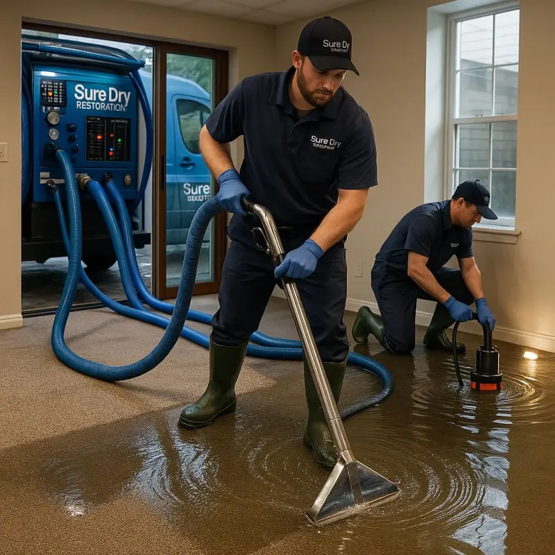 Water Extraction and Removal process in El Cajon, CA